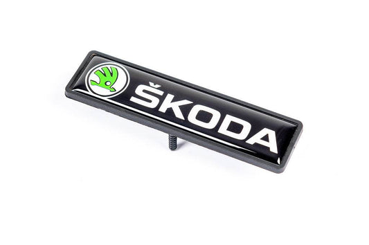 Nameplate for rugs (1pc) for Skoda - Reelken Auto
