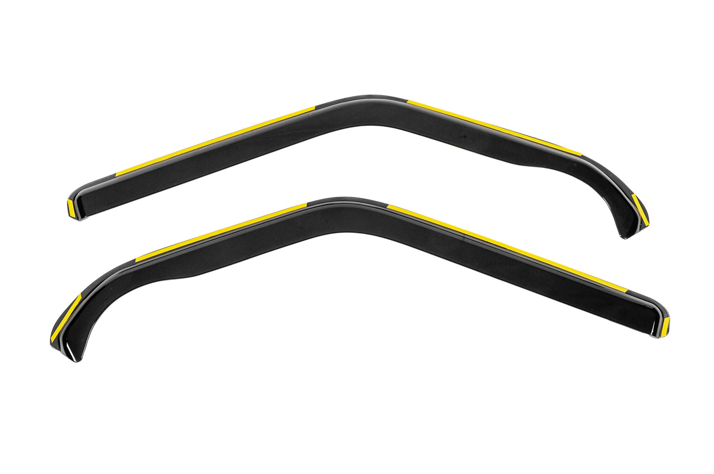 In-Channel Wind Deflectors Niken Luxury (2 pcs) for Volkswagen T4 Transporter 1990-2003 - image 1