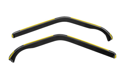 In-Channel Wind Deflectors Niken Luxury (2 pcs) for Volkswagen T4 Transporter 1990-2003 - image 1