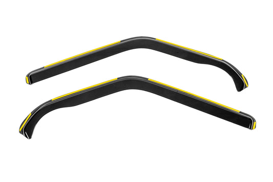 In-Channel Wind Deflectors Niken Luxury (2 pcs) for Volkswagen T4 Transporter 1990-2003 - image 1