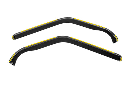 In-Channel Wind Deflectors Niken Luxury (2 pcs) for Volkswagen T4 Transporter 1990-2003 - image 1