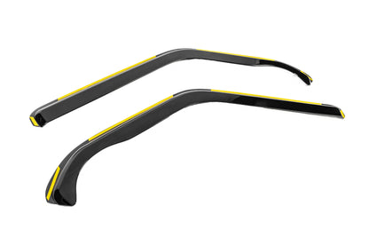 In-Channel Wind Deflectors Niken Luxury (2 pcs) for Volkswagen T4 Caravelle/Multivan 1990-2003 - image 3