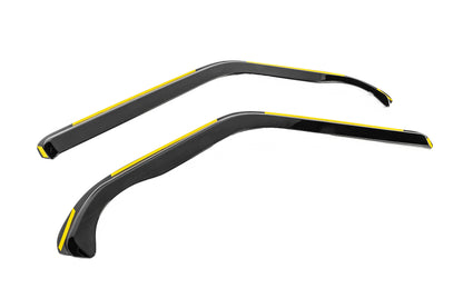 In-Channel Wind Deflectors Niken Luxury (2 pcs) for Volkswagen T4 Transporter 1990-2003 - image 3