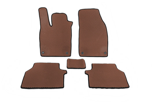 EVA Floor Mats (Brown) for Volkswagen ID.4 2020- - image 1