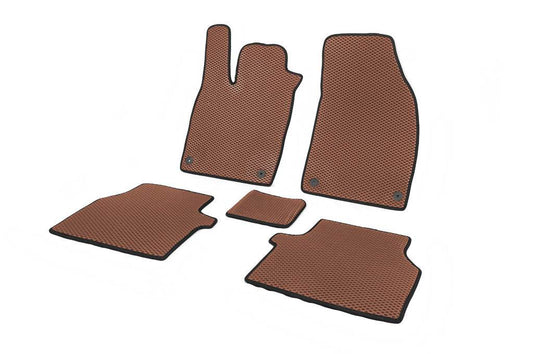 EVA mats (Brown) for Volkswagen ID.4 - Reelken Auto