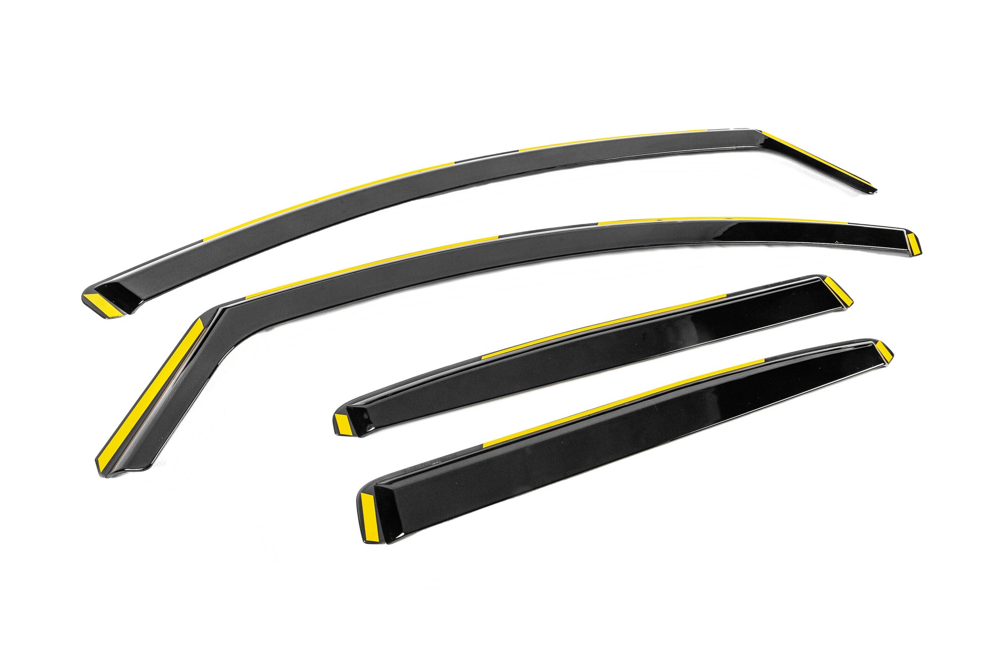 In-Channel Wind Deflectors Niken Luxury (HB, 4 pcs) for Renault Megane IV 2016-2025 - image 3