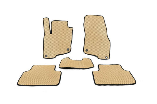 EVA mats (Beige) for Volkswagen E-Tharu - Reelken Auto