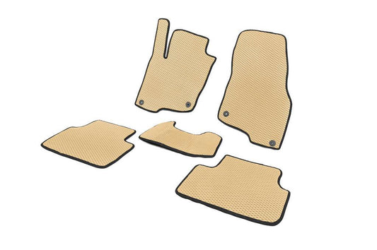 EVA mats (Beige) for Volkswagen E-Tharu - Reelken Auto