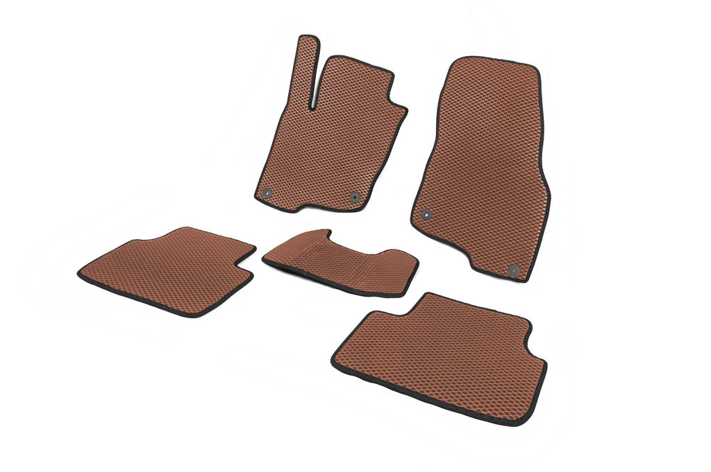 EVA Floor Mats (Brown) for Volkswagen E-Tharu 2020- - image 2