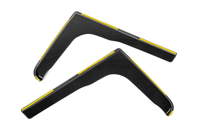 Window Deflectors Niken Luxury (2006-2014, 2 pcs) for Ford Transit 2000-2014 - image 1