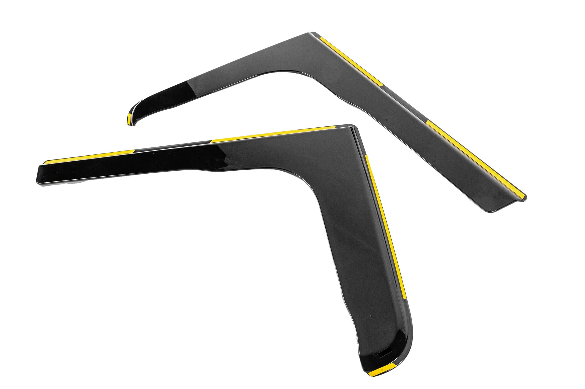 Niken Luxury insert wind deflectors (2006-2014, 2 pcs.) for Ford Transit 2000-2014 - image 2