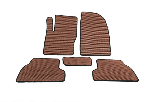 EVA mats (brown) for Ford Focus II 2008-2011 - Reelken Auto