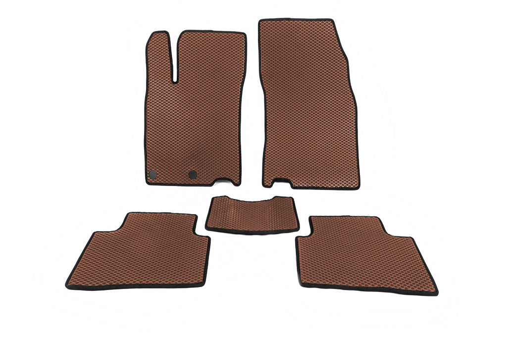 EVA Floor Mats for Qashqai (Brown) for Nissan Qashqai 2014-2021 - image 1