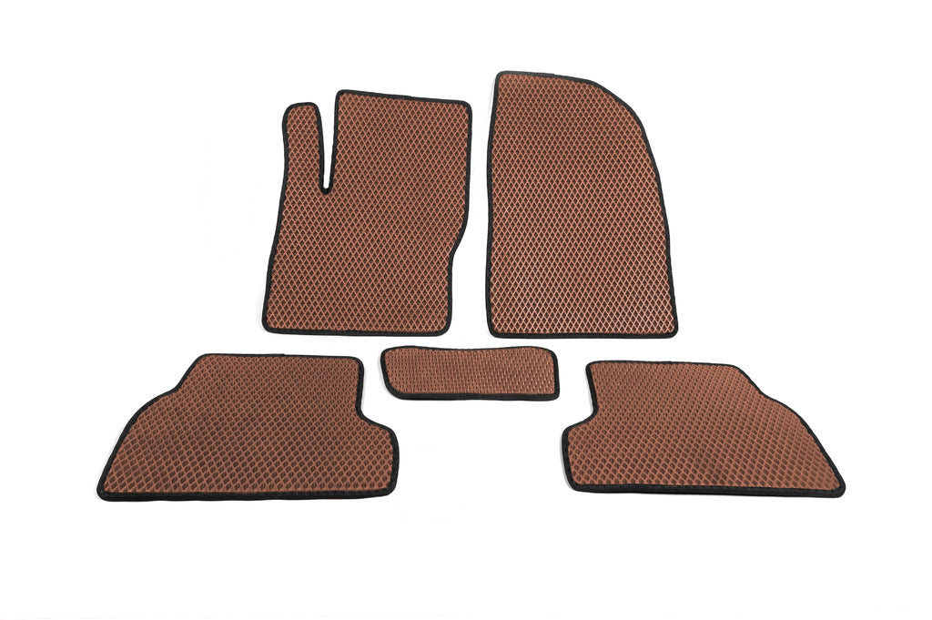 EVA Floor Mats (Brown) for Ford Focus II 2008-2011 - image 1