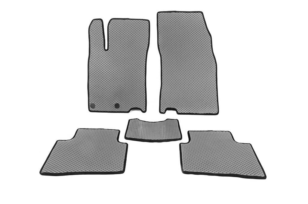Carpets for Qashqai (EVA, Gray) for Nissan Qashqai 2014-2021 - Reelken Auto
