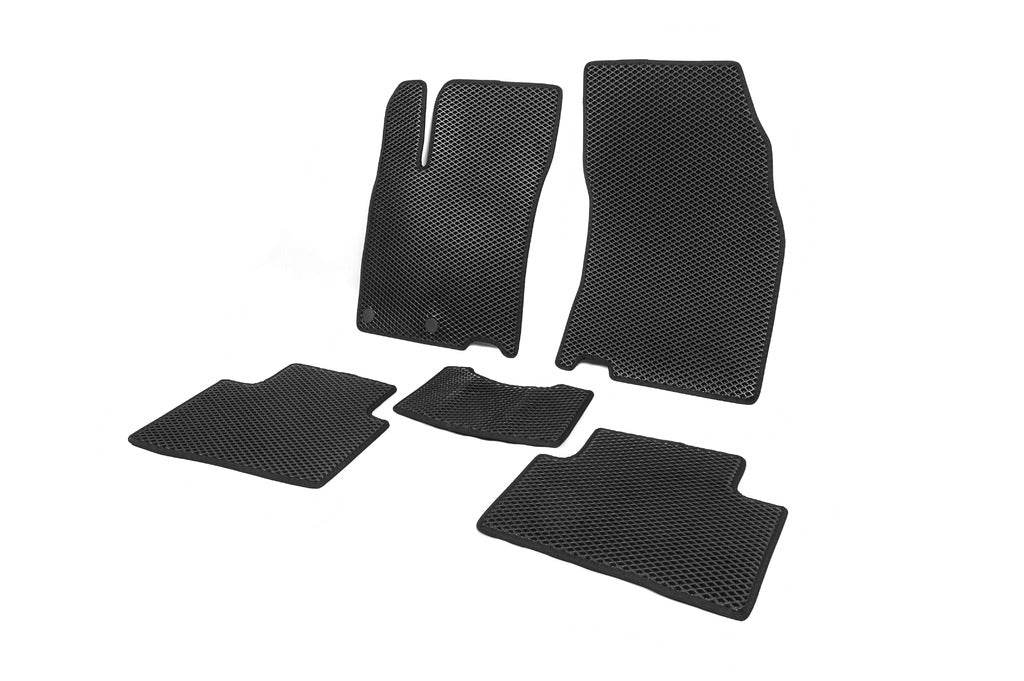 Carpets for Qashqai (EVA, black) for Nissan Qashqai 2014-2021 - Reelken Auto