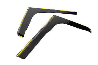 Niken Luxury insert wind deflectors (2006-2014, 2 pcs.) for Ford Transit 2000-2014 - image 3