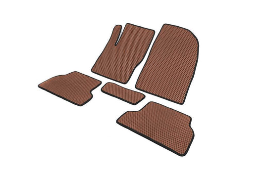 EVA mats (brown) for Ford Focus II 2008-2011 - Reelken Auto