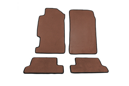 EVA Floor Mats (Brown) for Honda Prelude 1992-1996 - image 1