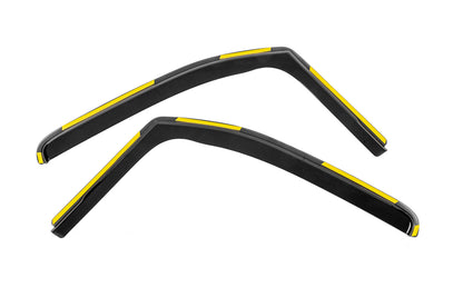 In-Channel Wind Deflectors Niken Luxury (4 pcs) for Fiat Doblo III 2023- - image 4