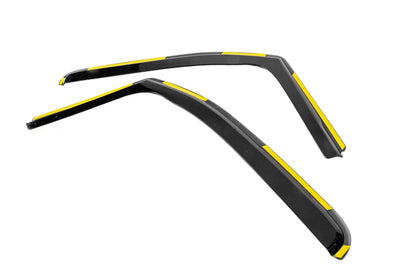 In-Channel Wind Deflectors Niken Luxury (4 pcs) for Fiat Doblo III 2023- - image 5