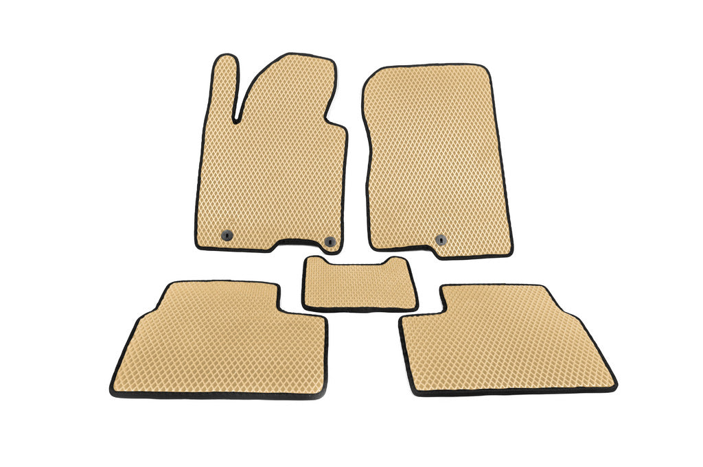 EVA Floor Mats (Beige) for Kia Ceed 2012-2018 - image 1