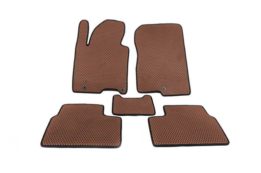 EVA mats (Brown) for Kia Ceed 2012-2018 - Reelken Auto