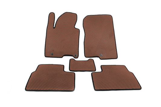 EVA Floor Mats (Brown) for Kia Ceed 2012-2018 - image 1