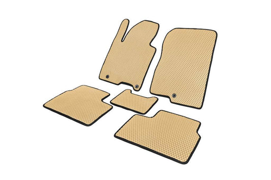 EVA mats (Beige) for Kia Ceed 2012-2018 - Reelken Auto
