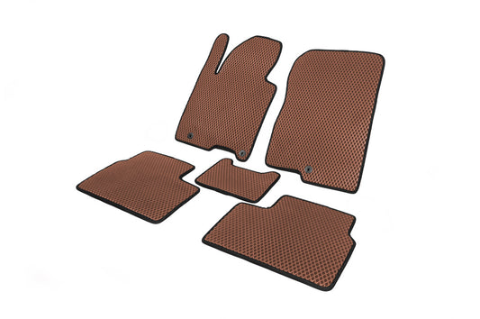 EVA Floor Mats (Brown) for Kia Ceed 2012-2018 - image 2