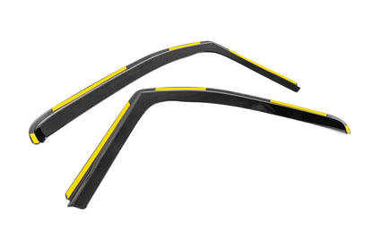 In-Channel Wind Deflectors Niken Luxury (2 pcs) for Citroen Berlingo/Multispace 2019- - image 6