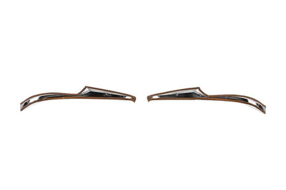 Strips on mirrors (2 piece, chrome) for Toyota Land Cruiser Prado 150 - Reelken Auto