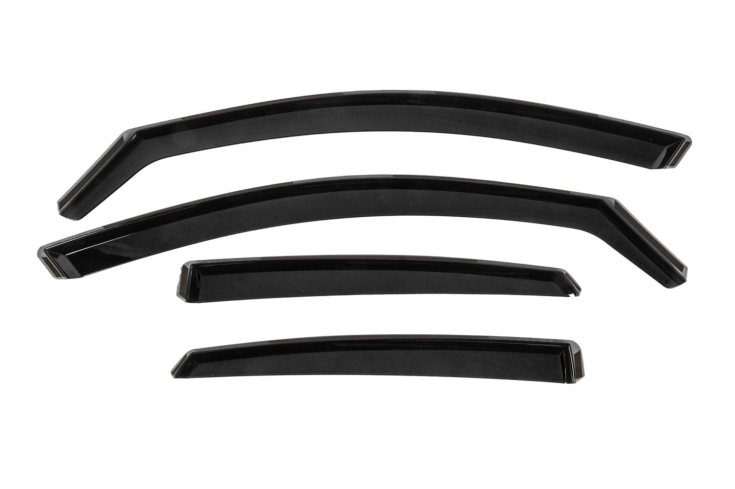 In-channel window wind deflectors Niken Luxury (Sedan, 4 pcs) for Audi A6 C7 2011-2017 - image 4