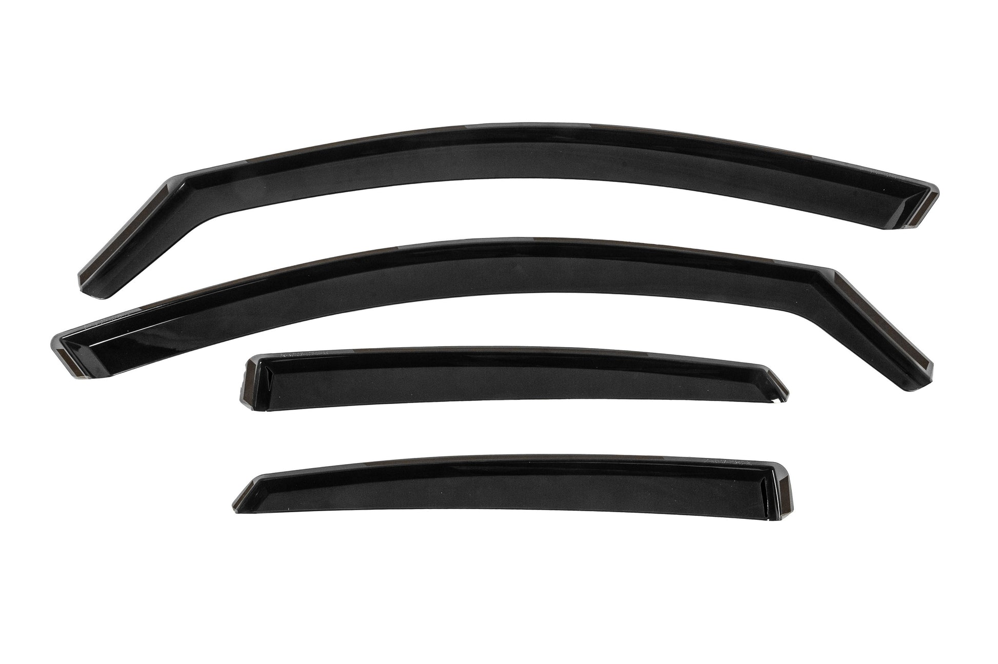 In-channel window wind deflectors Niken Luxury (Sedan, 4 pcs) for Audi A6 C7 2011-2017 - image 4