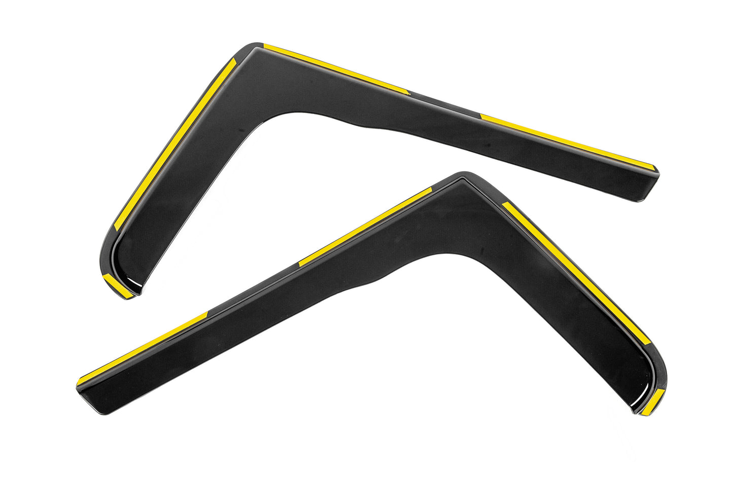 In-Channel Wind Deflectors Niken Luxury (2 pcs) for Nissan NV400 2010-2024 - image 2