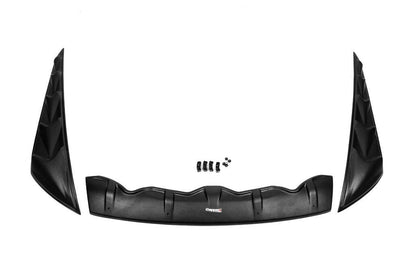 A set of covers on the hood DRAGON (3 pcs) for Renault Duster 2018-2024 - Reelken Auto