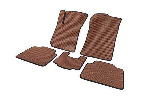 EVA mats (Brown) for Kia Cerato 1 2004-2009 - Reelken Auto