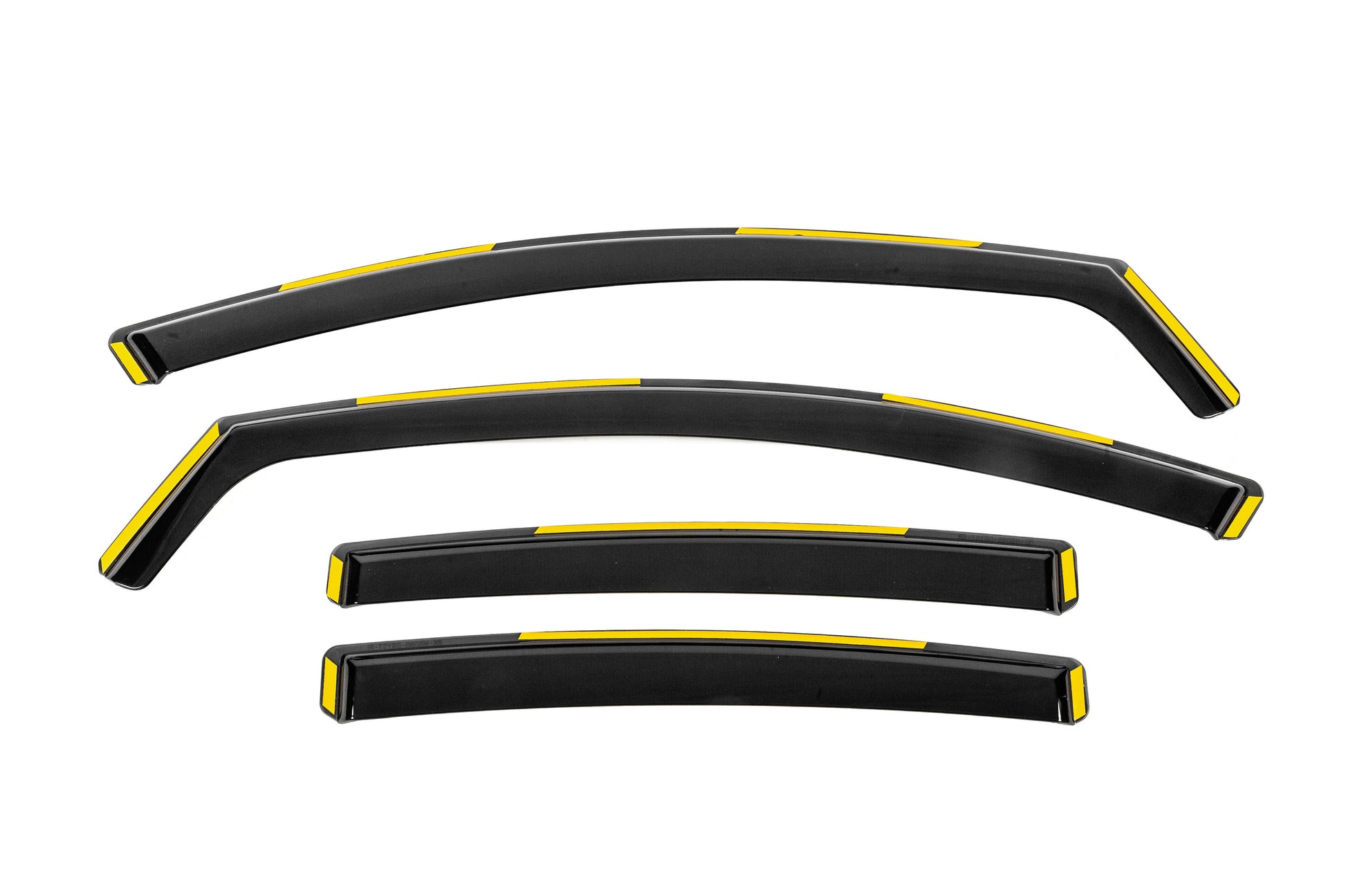 In-Channel Wind Deflectors Niken Luxury (SD/HB, 2008-2013, 4 pcs) for Opel Insignia 2008-2017 - image 1