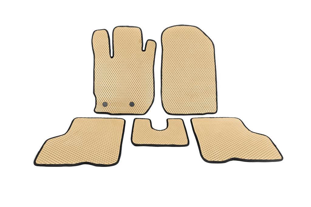 EVA mats for Russian Kaptur (Beige) for Renault Captur 2013-2019 - Reelken Auto