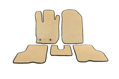 EVA mats for Russian Kaptur (Beige) for Renault Captur 2013-2019 - Reelken Auto