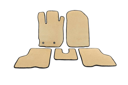 EVA mats for Russian Kaptur (Beige) for Renault Captur 2013-2019 - Reelken Auto