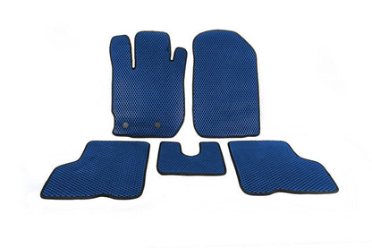 EVA mats for Russian Kaptur (Blue) for Renault Captur 2013-2019 - Reelken Auto