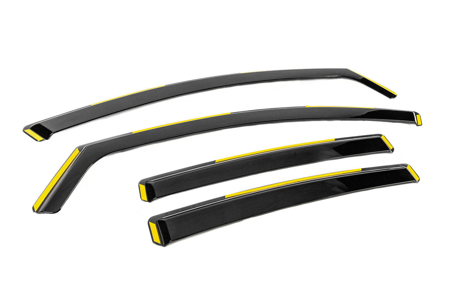 In-Channel Wind Deflectors Niken Luxury (SD/HB, 2008-2013, 4 pcs) for Opel Insignia 2008-2017 - image 3