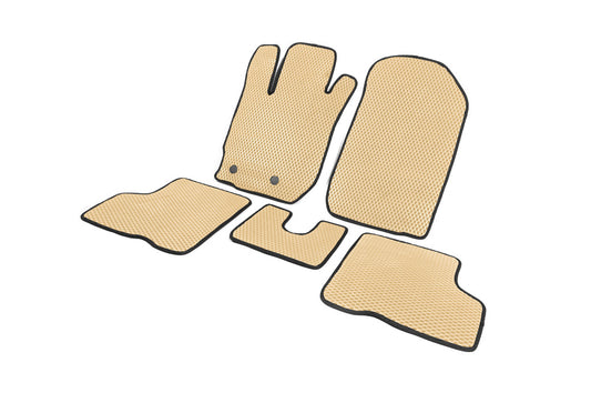 EVA Floor Mats for Renault Kaptur (Beige) for Renault Captur 2013-2019 - image 2