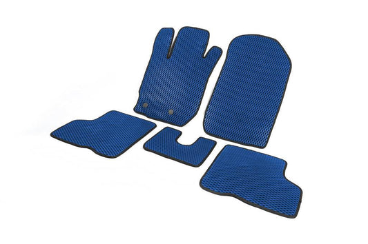 EVA mats for Russian Kaptur (Blue) for Renault Captur 2013-2019 - Reelken Auto