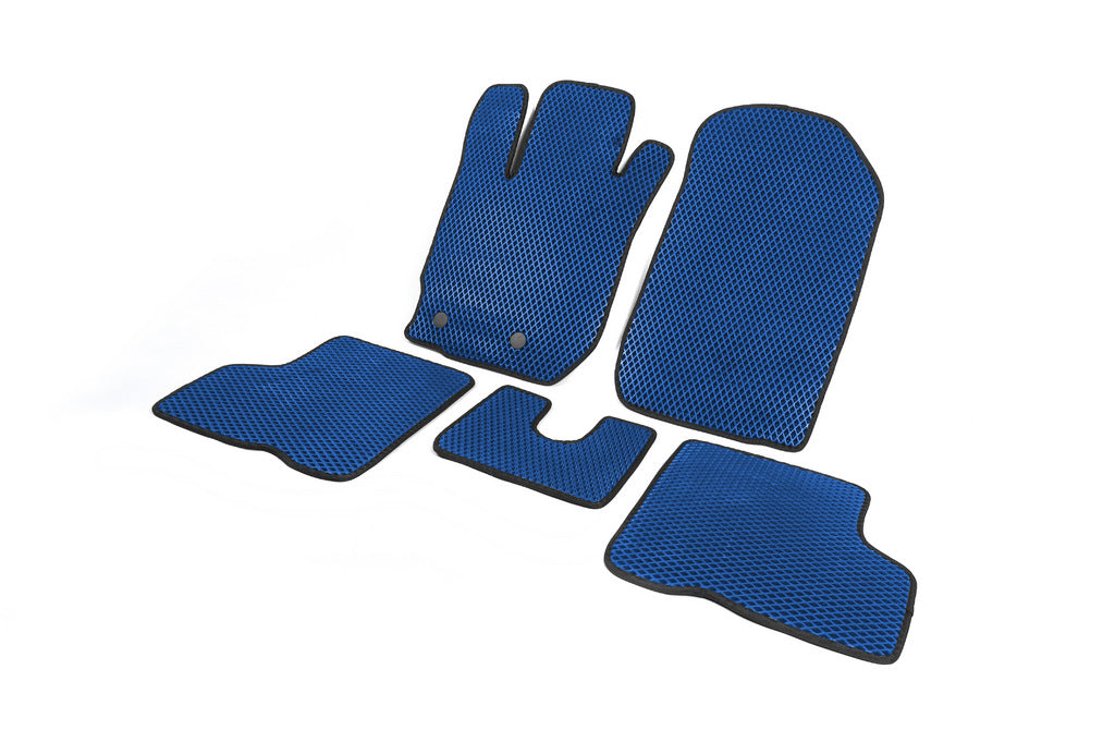 EVA Floor Mats for Renault Kaptur (Blue) for Renault Captur 2013-2019 - image 2