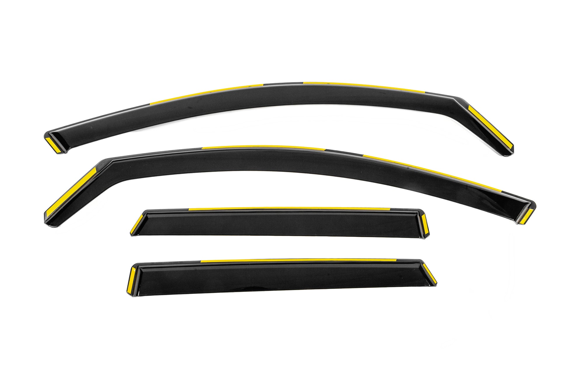 In-Channel Wind Deflectors Niken Luxury (SW, 4 pcs) for Audi A6 C7 2011-2017 - image 1