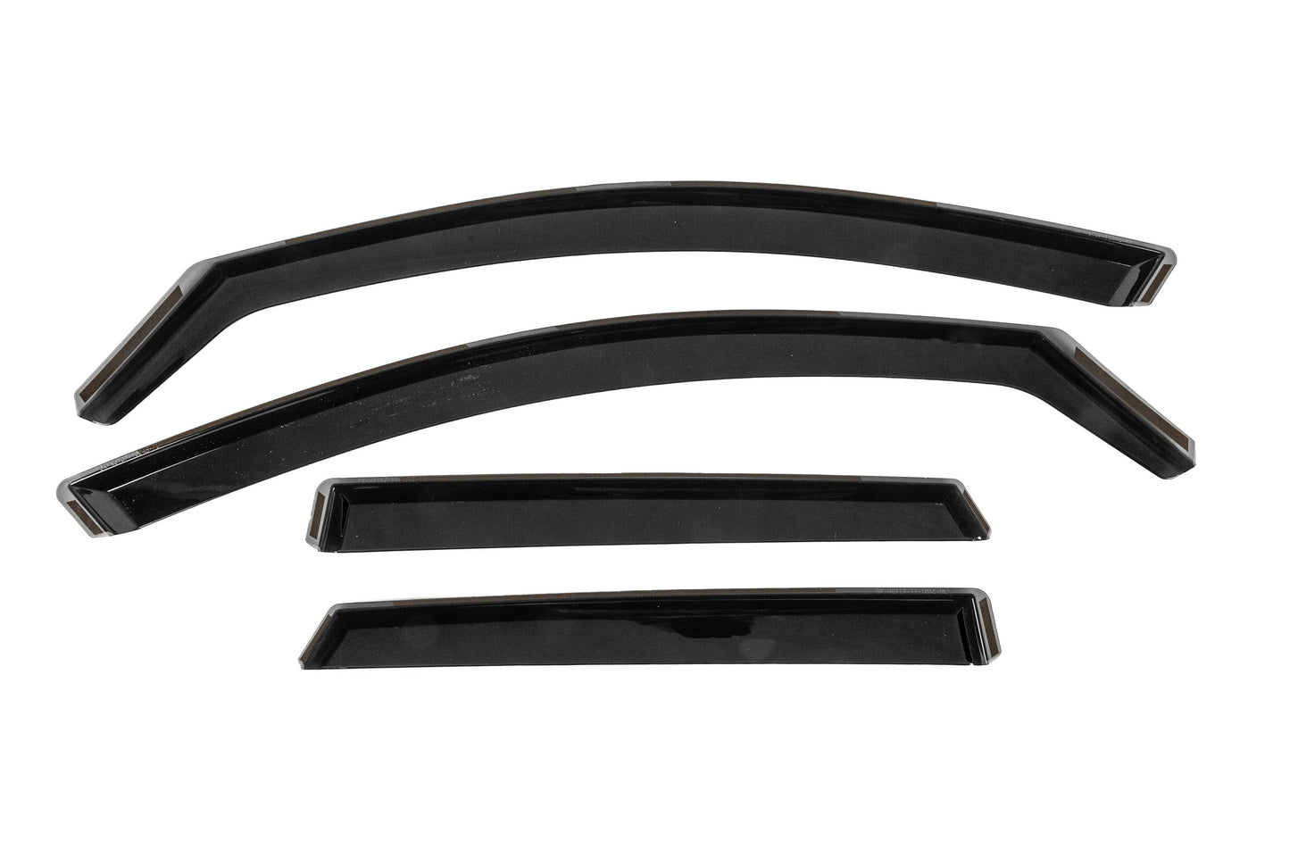 In-Channel Wind Deflectors Niken Luxury (SW, 4 pcs) for Audi A6 C7 2011-2017 - image 4