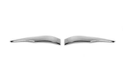 Strips on mirrors (2 piece, chrome) for Toyota Land Cruiser 300 - image 2