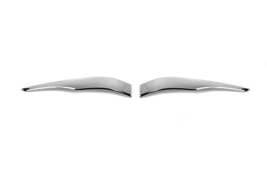 Strips on mirrors (2 piece, chrome) for Toyota Land Cruiser 300 - image 2